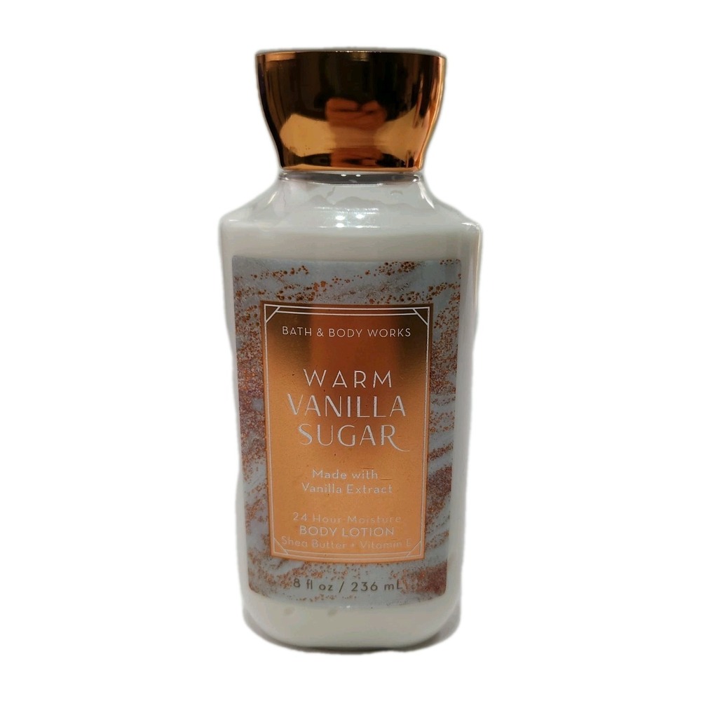 Bath & Body Works Warm Vanilla Body Lotion Full Size 8 oz
